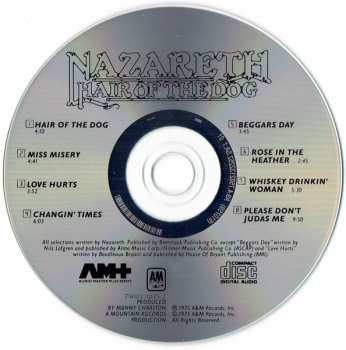 CD Nazareth: Hair Of The Dog