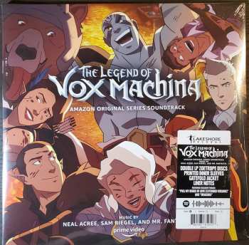 2LP Neal Acree: The Legend of Vox Machina (Amazon Original Series Soundtrack) LTD