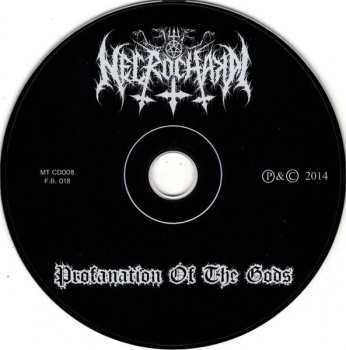 CD Necrochakal: Profanation Of The Gods