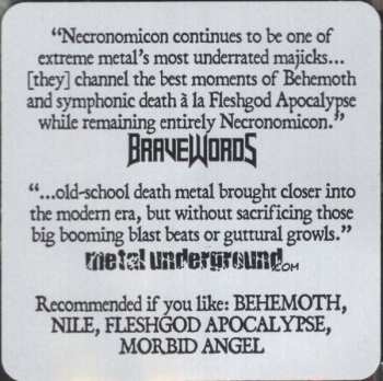 CD Necronomicon: Advent Of The Human God