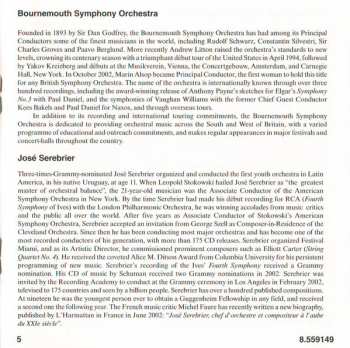 CD Jose Serebrier: Three Symphonies
