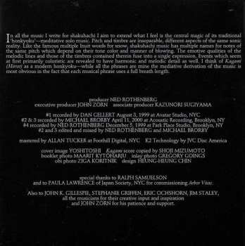 CD Ned Rothenberg: Ghost Stories