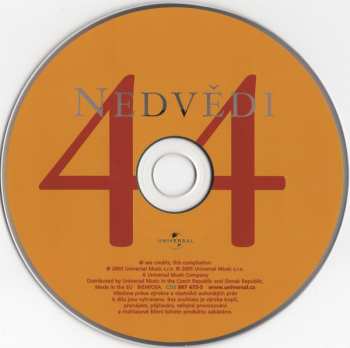 2CD Nedvědi: 44 Slavných Písniček