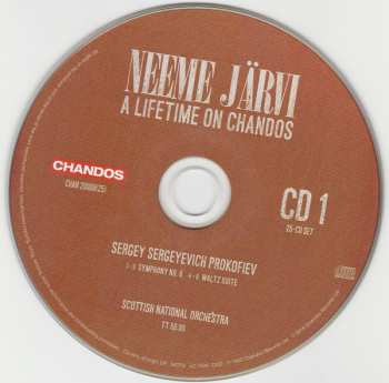 25CD/Set di cofanetti Neeme Järvi: A Lifetime On Chandos