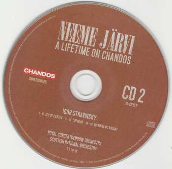 25CD/Set di cofanetti Neeme Järvi: A Lifetime On Chandos
