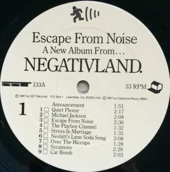 LP Negativland: Escape From Noise