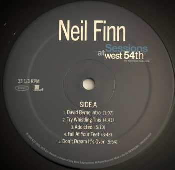 2LP Neil Finn: Sessions At West 54th LTD