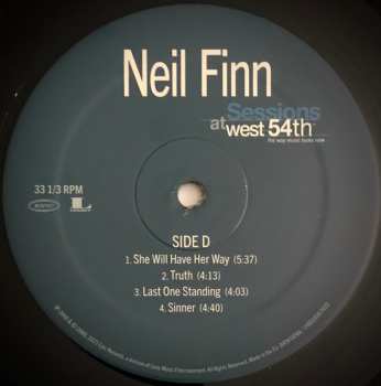 2LP Neil Finn: Sessions At West 54th LTD