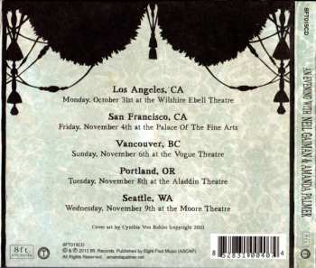 3CD Neil Gaiman: An Evening With Neil Gaiman & Amanda Palmer