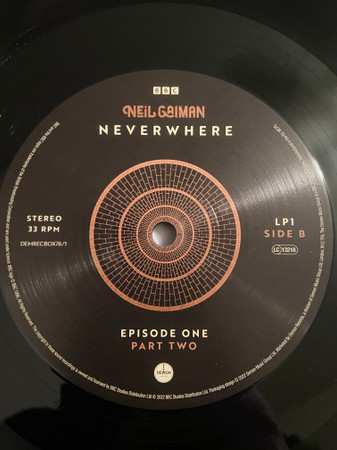 5LP/Set di cofanetti Neil Gaiman: Neil Gaiman’s Neverwhere Record Collection LTD