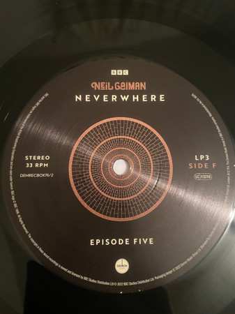 5LP/Set di cofanetti Neil Gaiman: Neil Gaiman’s Neverwhere Record Collection LTD