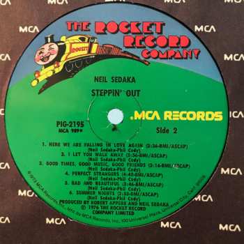 LP Neil Sedaka: Steppin' Out