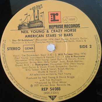 LP Neil Young: American Stars 'N Bars