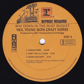 4LP/2CD/DVD/Set di cofanetti Neil Young & Crazy Horse: Way Down In The Rust Bucket DLX | NUM | LTD