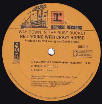 4LP/2CD/DVD/Set di cofanetti Neil Young & Crazy Horse: Way Down In The Rust Bucket DLX | NUM | LTD