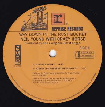 4LP/2CD/DVD/Set di cofanetti Neil Young & Crazy Horse: Way Down In The Rust Bucket DLX | NUM | LTD