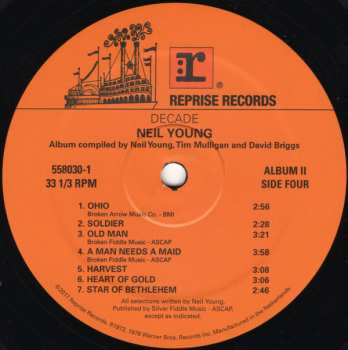 3LP Neil Young: Decade LTD