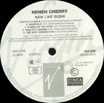 LP Neneh Cherry: Raw Like Sushi