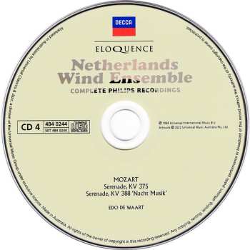 17CD/Set di cofanetti Nederlands Blazers Ensemble: Complete Philips Recordings