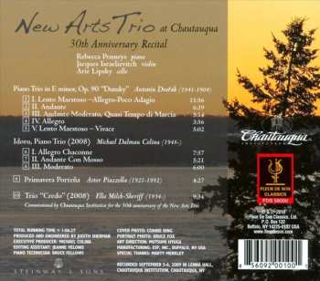 CD New Arts Trio: New Arts Trio At Chautauqua (30th Anniversary Recital)