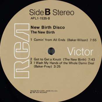 LP New Birth: The New Birth Disco