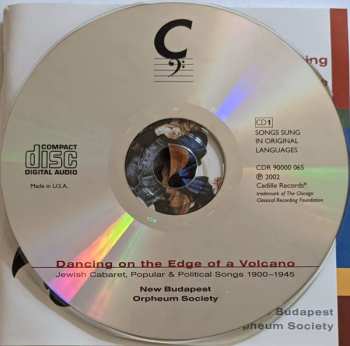 2CD New Budapest Orpheum Society: Dancing On The Edge Of A Volcano