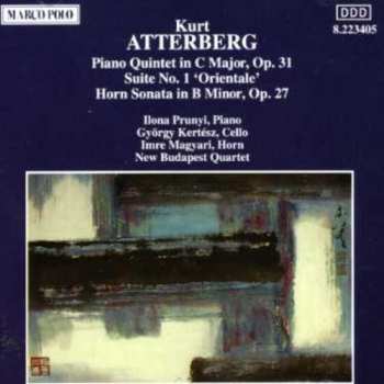 CD New Budapest Quartet / Atterberg: Piano Quintet / Suite No 1 / Horn Sonata