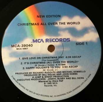 LP New Edition: Christmas All Over The World