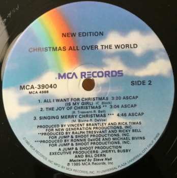 LP New Edition: Christmas All Over The World