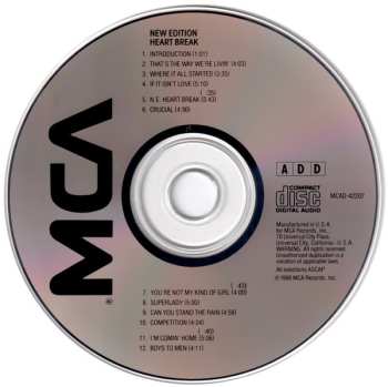 CD New Edition: Heart Break