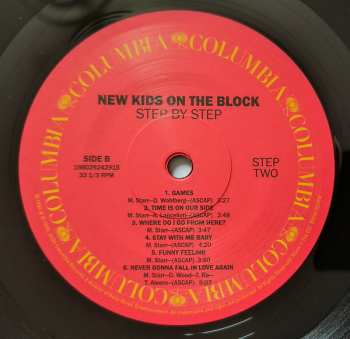 LP New Kids On The Block: Step By Step