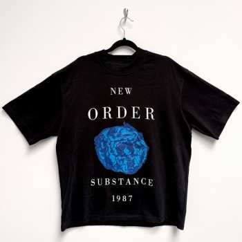 Merch New Order: Oversized Boxy Maglietta Substance 1987