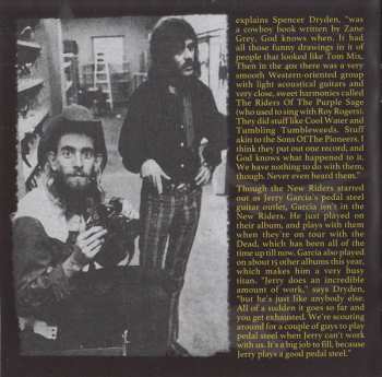 CD New Riders Of The Purple Sage: Jul 2 1971 Fillmore West