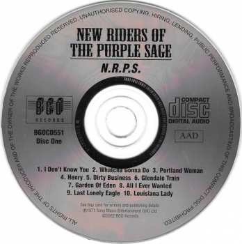 2CD New Riders Of The Purple Sage: N.R.P.S./Powerglide
