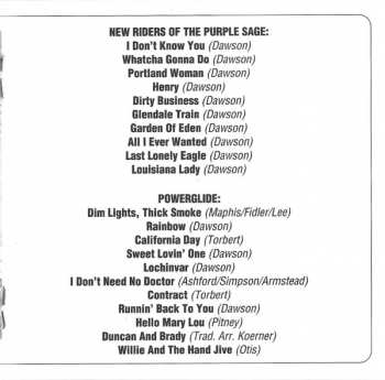 2CD New Riders Of The Purple Sage: N.R.P.S./Powerglide
