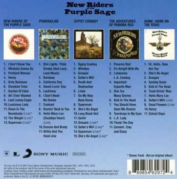 5CD/Set di cofanetti New Riders Of The Purple Sage: Original Album Classics