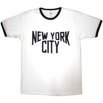 Merch New York City: Maglietta Text Logo New York City