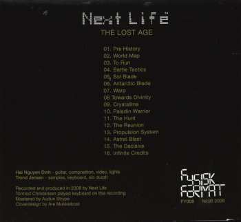 CD Next Life: The Lost Age