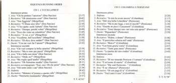 2CD Francesco Mancini: L'Uccellatrice - Colombina E Pernicone