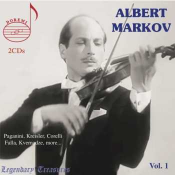 2CD Niccolò Paganini: Albert Markov - Legendary Treasures Vol.1