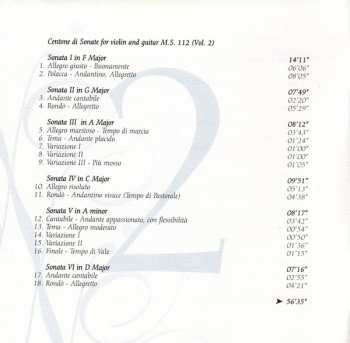 9CD/Set di cofanetti Niccolò Paganini: Complete Works For Violin And Guitar