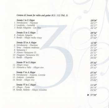 9CD/Set di cofanetti Niccolò Paganini: Complete Works For Violin And Guitar