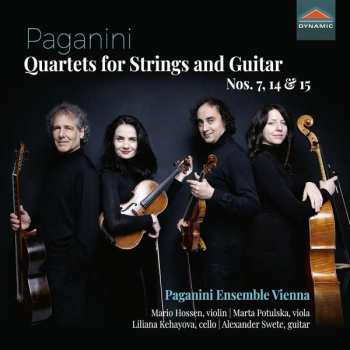 CD Niccolò Paganini: Gitarrenquartette Nr.7,4,15