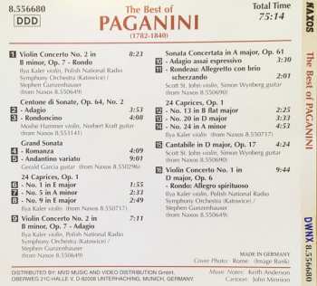 CD Niccolò Paganini: The Best Of Paganini