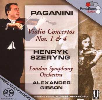 SACD Niccolò Paganini: Violinkonzerte Nr.1 & 4