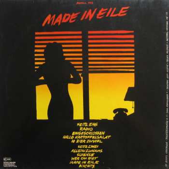 LP Nichts: Made In Eile DLX | CLR