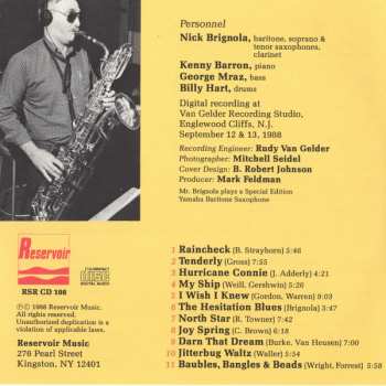 CD Nick Brignola: Raincheck