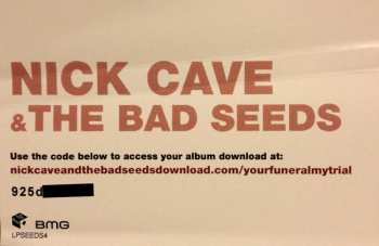 2LP Nick Cave & The Bad Seeds: Your Funeral ... My Trial