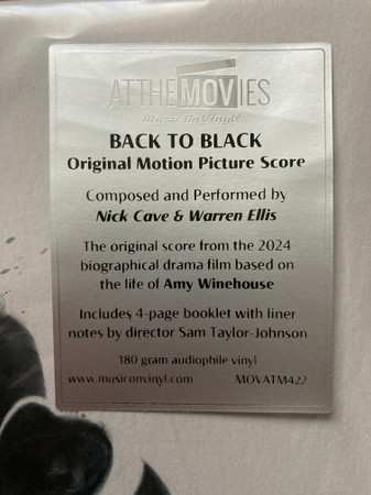 LP Nick Cave & Warren Ellis: Back To Black (Original Motion Picture Score)