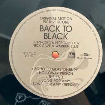 LP Nick Cave & Warren Ellis: Back To Black (Original Motion Picture Score)